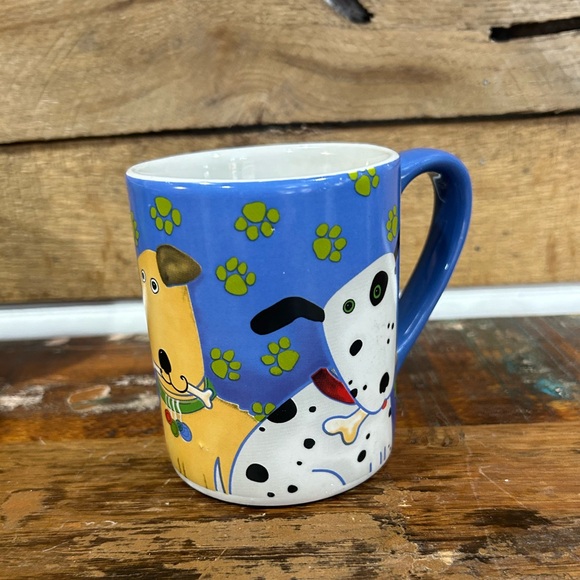 Gibson Elite Top Dog Mugs Coffee Cups - Set of 4 - Picture 4 of 13